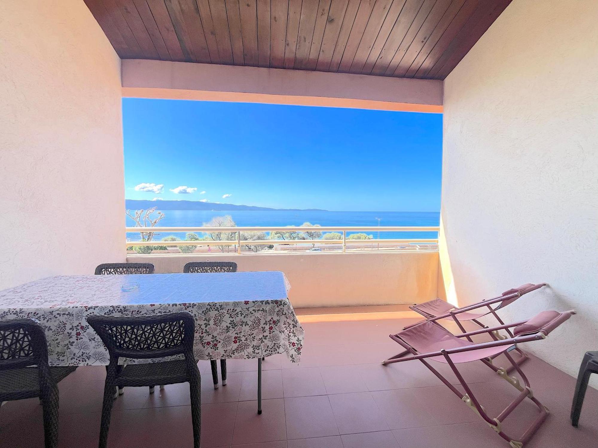 Aria Marina Duplex Vue Mer Route Des Sanguinaires, Plage A 50M, Parking Gratuit, 4 Pers Ajaccio  Eksteriør billede